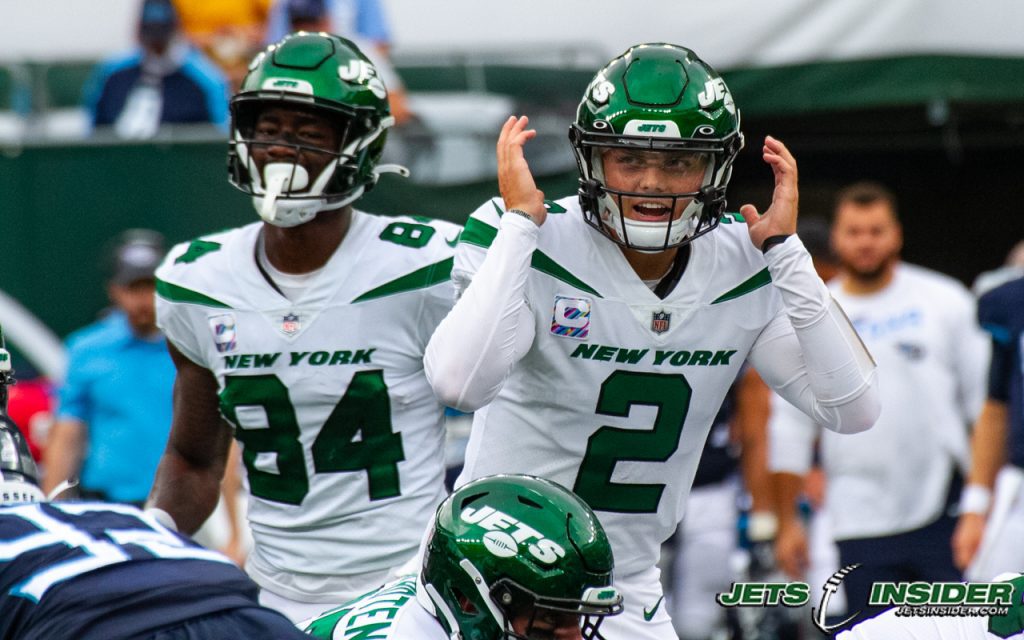 Zach Wilson and Corey Davis