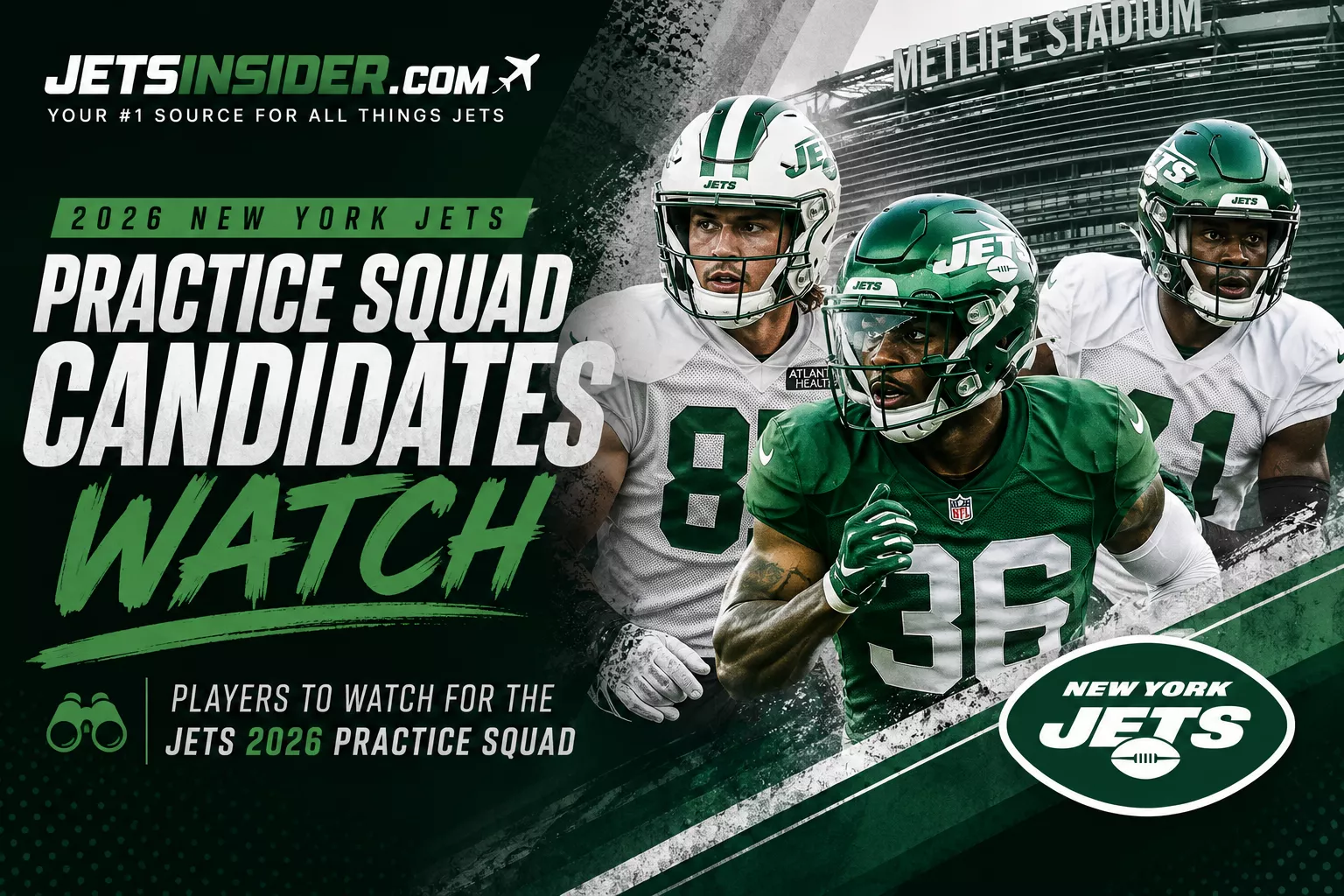 Jets Practice Squad 2026 Watch: The UDFAs and Bubble Players Most Likely to Land On It
