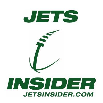Joseph Ossai, defensive end for the New York Jets, lunging forward in his green and white uniform (#59) at MetLife Stadium; JetsInsider logo and “JOSEPH OSSAI – DEFENSIVE END” text overlay with the New York City skyline in the background.