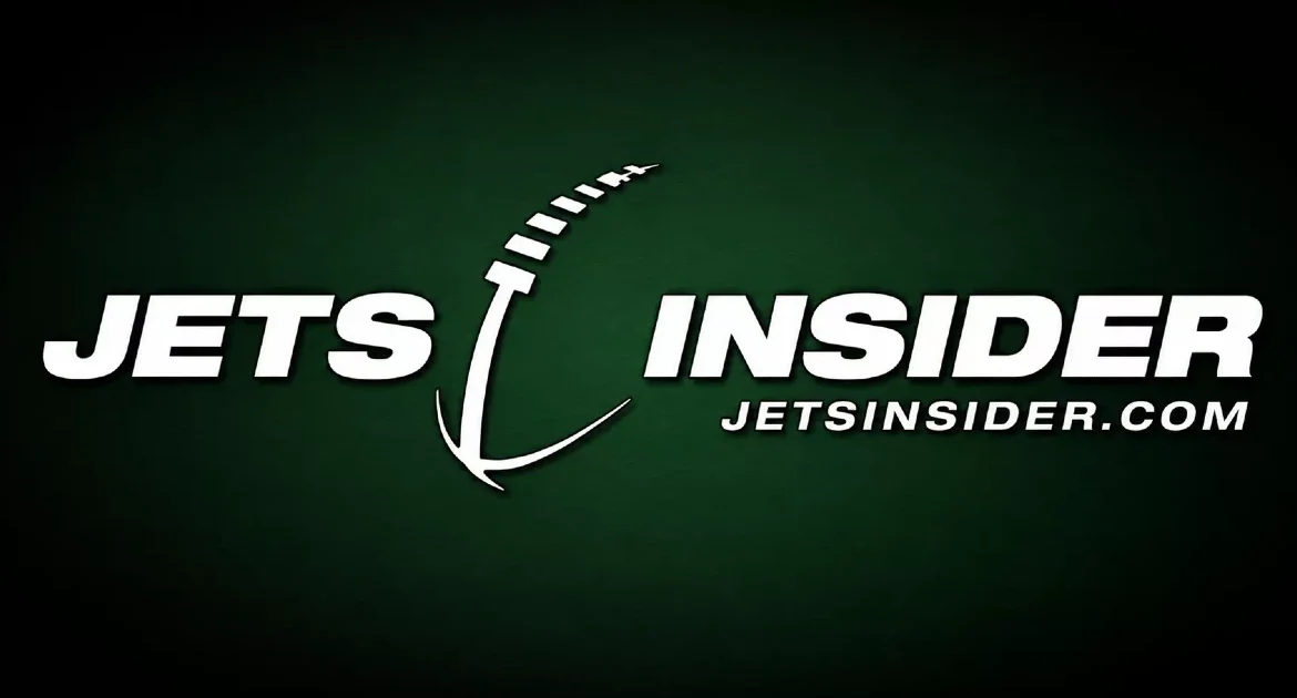 The words Jets Insider in white on a black background